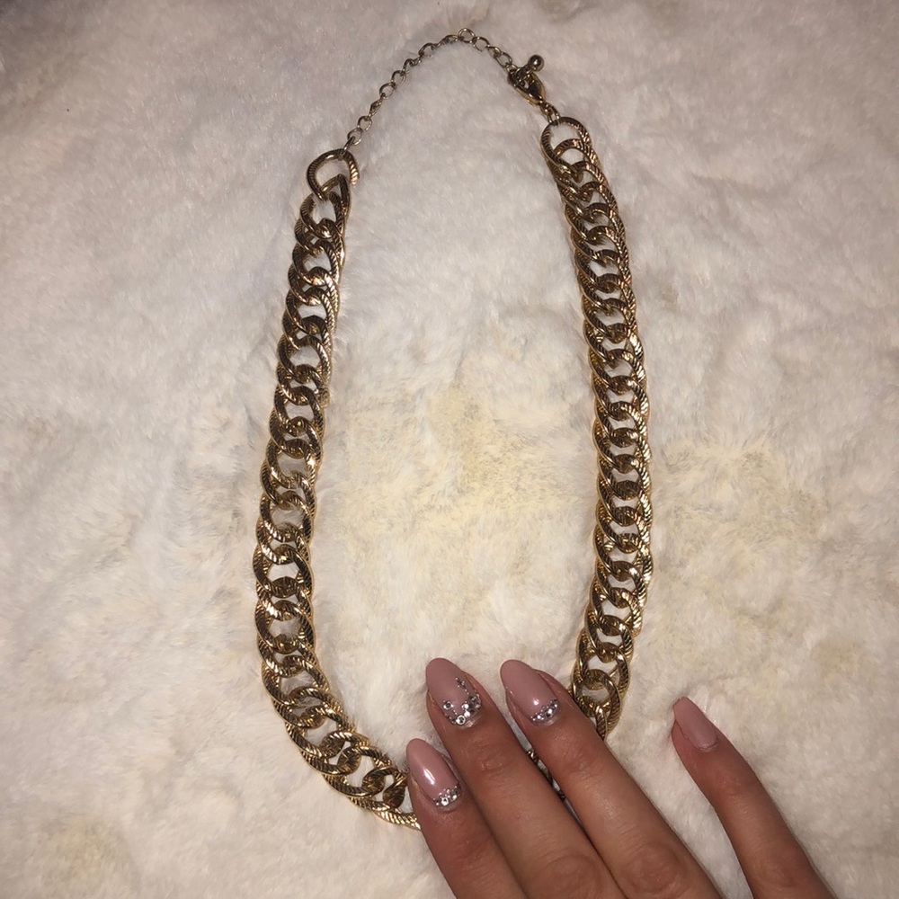 Heavy Gold Chain Necklace
